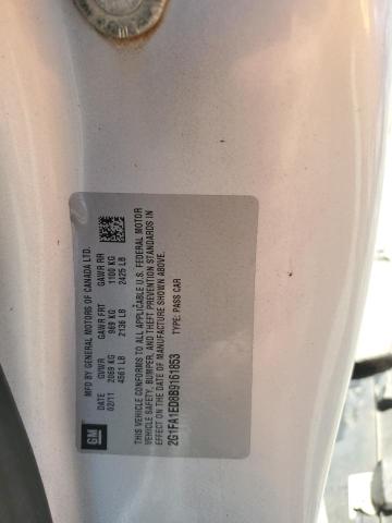 2G1FA1ED8B9161853 - 2011 CHEVROLET CAMARO LS SILVER photo 12