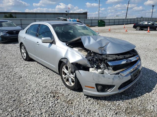 3FAHP0HA8CR136172 - 2012 FORD FUSION SE SILVER photo 4