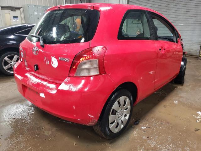 JTDJT923985192735 - 2008 TOYOTA YARIS RED photo 3