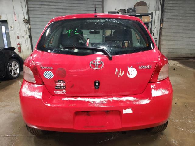 JTDJT923985192735 - 2008 TOYOTA YARIS RED photo 6