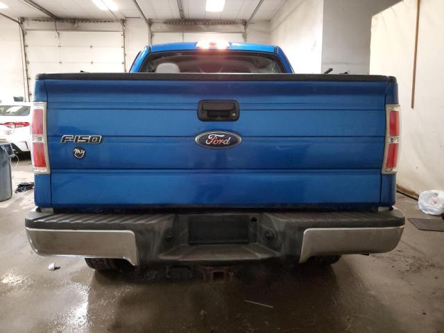 1FTEW1E85AFB93771 - 2010 FORD F150 SUPERCREW BLUE photo 6
