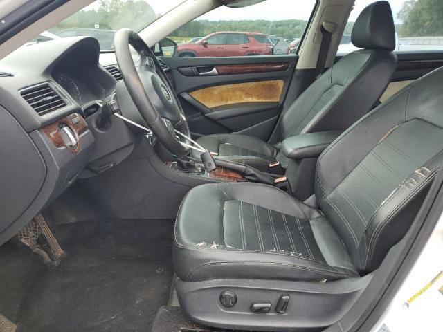 1VWCH7A36CC059979 - 2012 VOLKSWAGEN PASSAT SEL Blanco foto 7