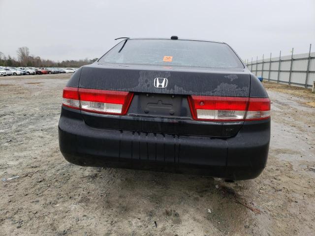 1HGCM568X4A036324 - 2004 HONDA ACCORD EX BLACK photo 6