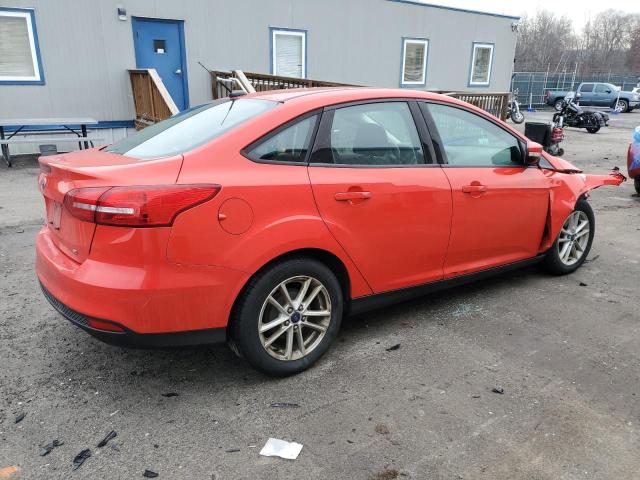 1FADP3F29FL224100 - 2015 FORD FOCUS SE RED photo 3