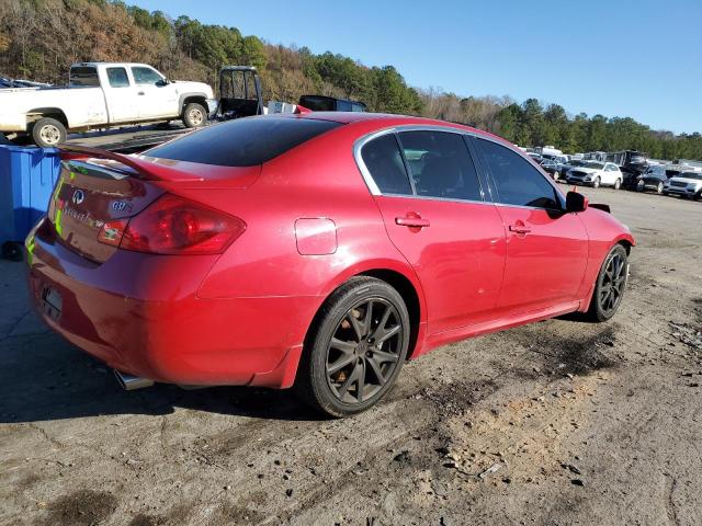 JNKCV61E19M302087 - 2009 INFINITI G37 BASE RED photo 3