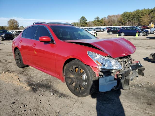 JNKCV61E19M302087 - 2009 INFINITI G37 BASE RED photo 4