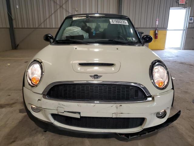 WMWMF73509TW83147 - 2009 MINI COOPER S WHITE photo 5