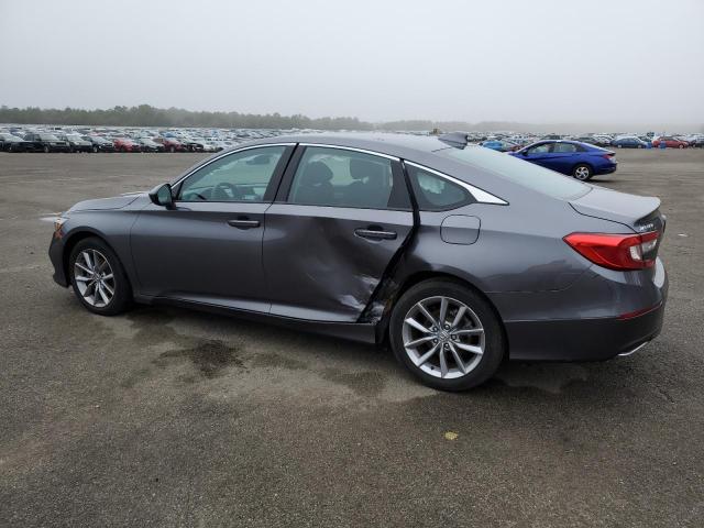 1HGCV1F12MA059105 - 2021 HONDA ACCORD LX GRAY photo 2