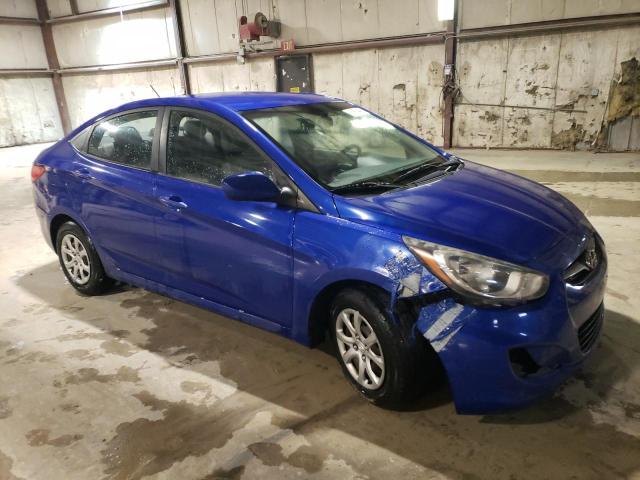 KMHCT4AE9EU597618 - 2014 HYUNDAI ACCENT GLS BLUE photo 4