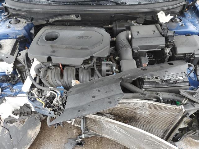 5NPE34AF8JH646611 - 2018 HYUNDAI SONATA SPORT BLUE photo 11