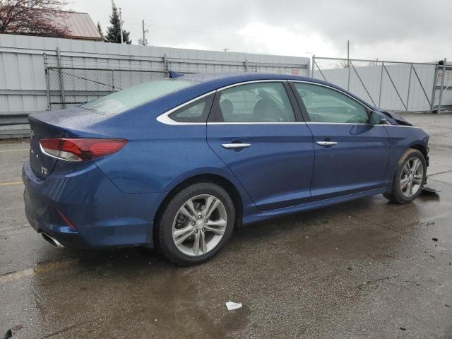 5NPE34AF8JH646611 - 2018 HYUNDAI SONATA SPORT BLUE photo 3