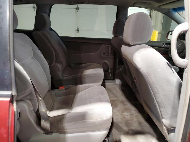 5TDZA22C06S463740 - 2006 TOYOTA SIENNA XLE BURGUNDY photo 11