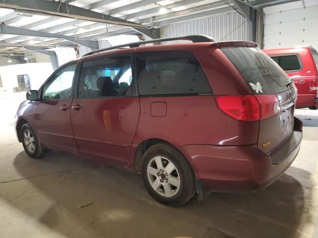 5TDZA22C06S463740 - 2006 TOYOTA SIENNA XLE BURGUNDY photo 2