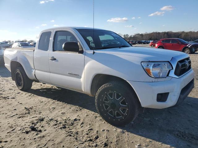 5TFTX4CN8EX046214 - 2014 TOYOTA TACOMA ACCESS CAB WHITE photo 4