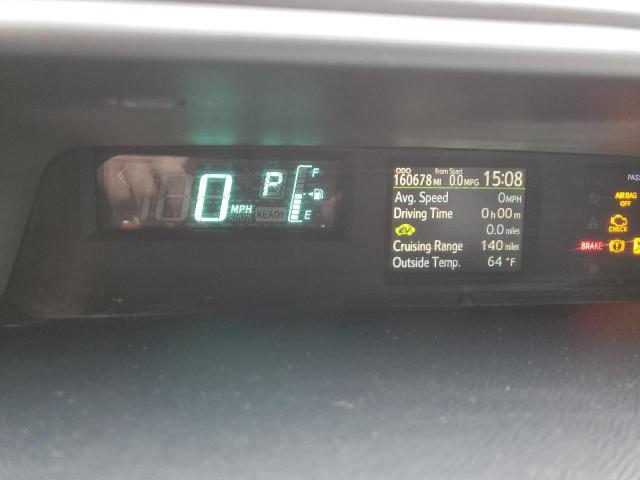 JTDKDTB3XC1519142 - 2012 TOYOTA PRIUS C 石墨色 照片 9