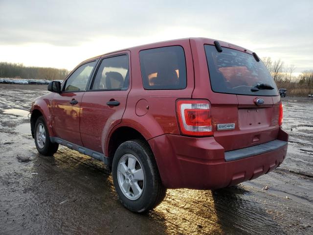 1FMCU0C73CKC62724 - 2012 FORD ESCAPE XLS RED photo 2