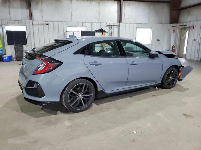 SHHFK7H46MU221192 - 2021 HONDA CIVIC SPORT TEAL photo 3