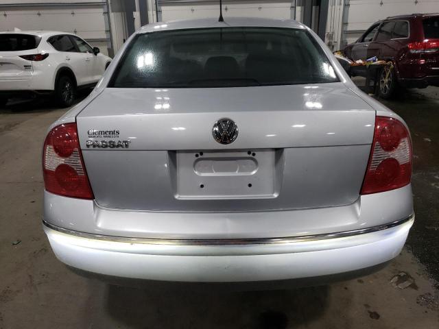 WVWPD63B84P058826 - 2004 VOLKSWAGEN PASSAT GLS SILVER photo 6