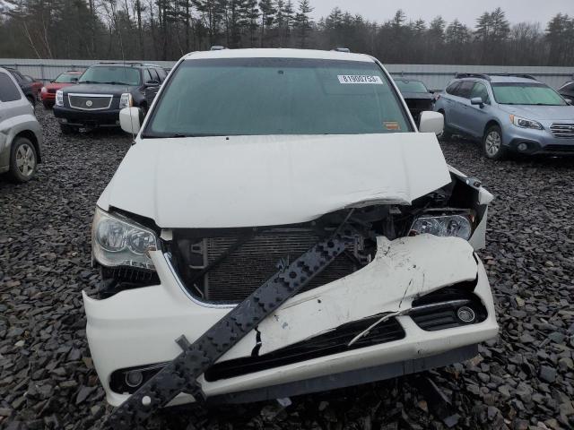 2C4RC1BG5CR250407 - 2012 CHRYSLER TOWN & COU TOURING WHITE photo 5