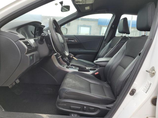 1HGCR2F52HA039763 - 2017 HONDA ACCORD SPORT Blanc photo 7