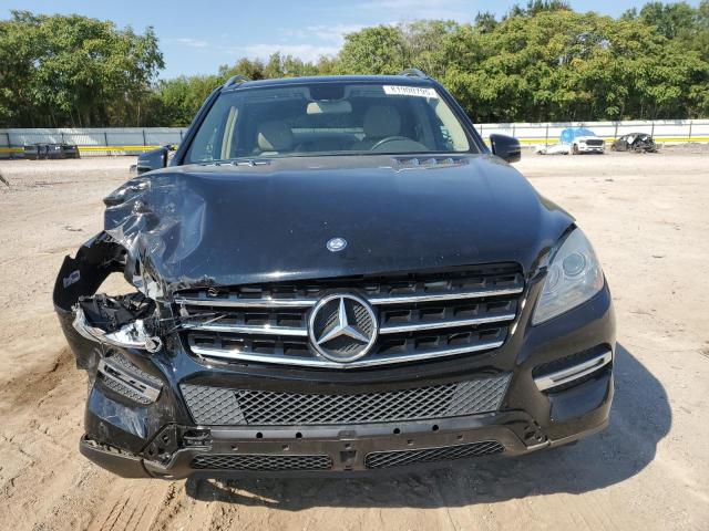4JGDA5HB2CA033576 - 2012 MERCEDES-BENZ ML 350 4MATIC BLACK photo 5