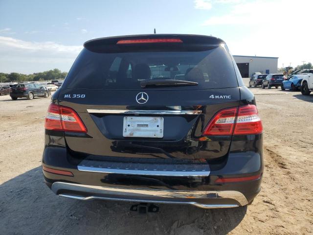 4JGDA5HB2CA033576 - 2012 MERCEDES-BENZ ML 350 4MATIC BLACK photo 6