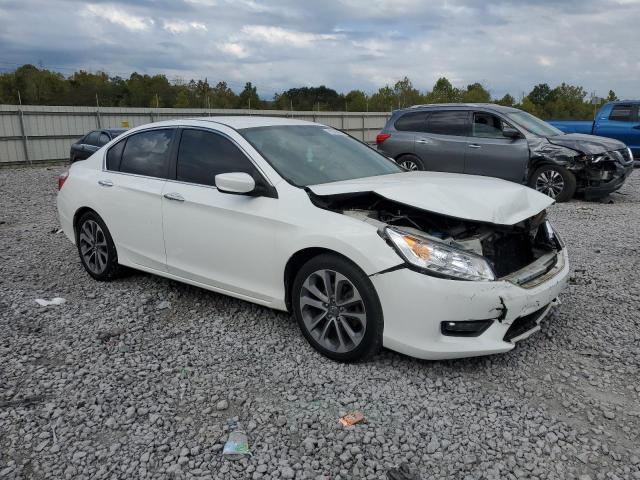 1HGCR2F50EA068111 - 2014 HONDA ACCORD SPORT თეთრი ფოტო 4