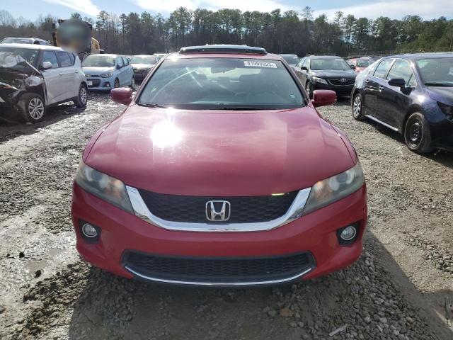 1HGCT1B71DA010042 - 2013 HONDA ACCORD EX RED photo 5