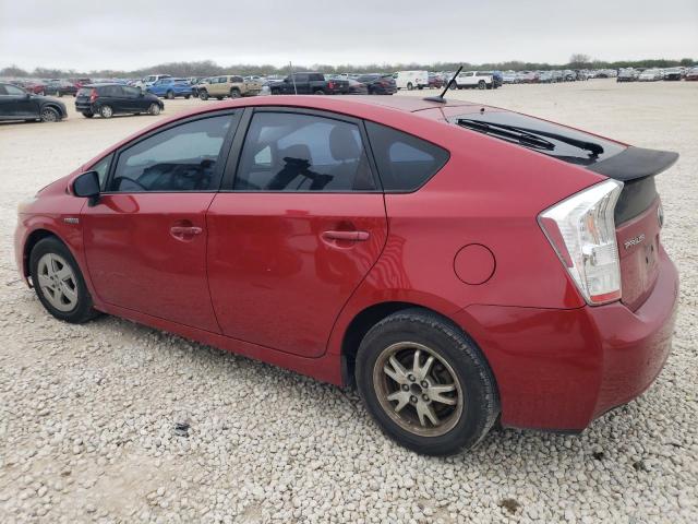 JTDKN3DU8A0044015 - 2010 TOYOTA PRIUS RED photo 2