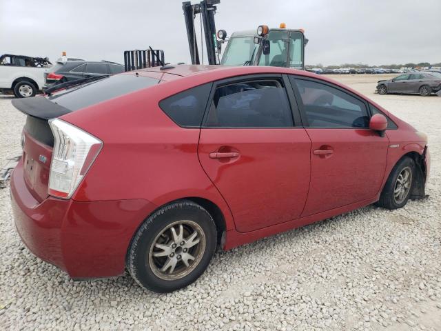 JTDKN3DU8A0044015 - 2010 TOYOTA PRIUS RED photo 3