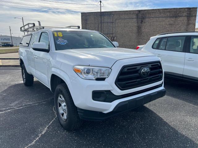 5TFRX5GN4JX128400 - 2018 TOYOTA TACOMA ACCESS CAB თეთრი ფოტო 1