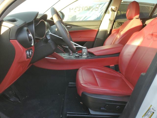 ZASFAKBN7J7B79505 - 2018 ALFA ROMEO STELVIO TI WHITE photo 7