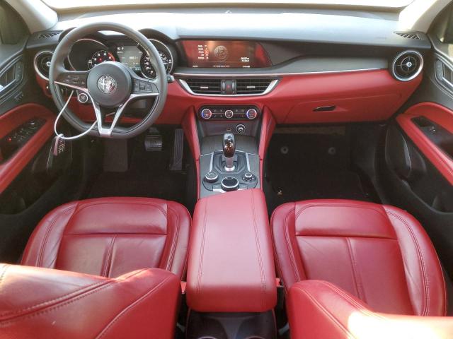 ZASFAKBN7J7B79505 - 2018 ALFA ROMEO STELVIO TI WHITE photo 8