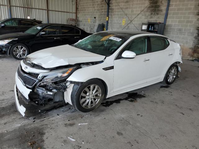 5XXGN4A72FG469553 - 2015 KIA OPTIMA EX WHITE photo 1