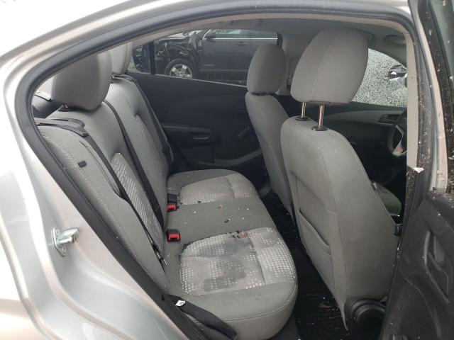 1G1JB5SH8H4161451 - 2017 CHEVROLET SONIC LS ვერცხლისფერი ფოტო 10