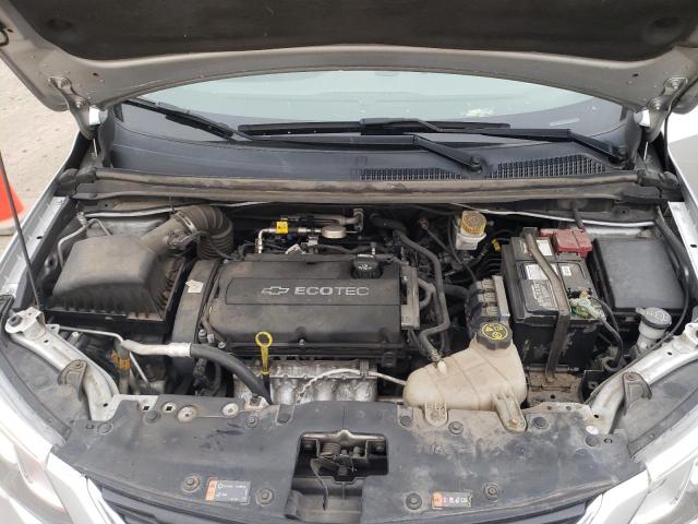 1G1JB5SH8H4161451 - 2017 CHEVROLET SONIC LS ვერცხლისფერი ფოტო 11