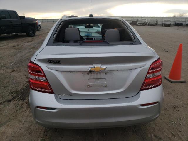 1G1JB5SH8H4161451 - 2017 CHEVROLET SONIC LS ვერცხლისფერი ფოტო 6