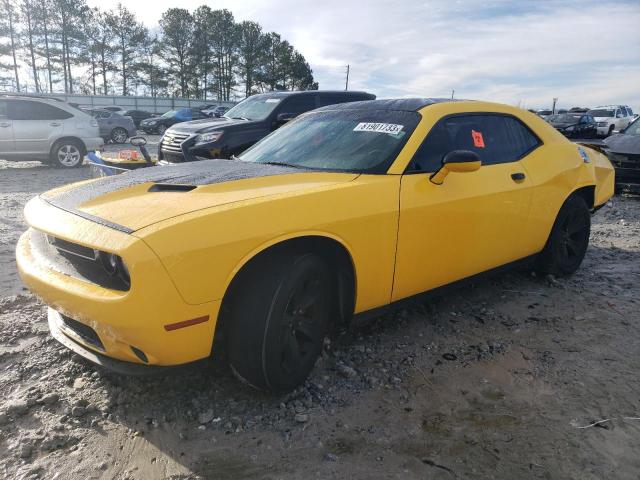 2C3CDZAGXJH265494 - 2018 DODGE CHALLENGER SXT YELLOW photo 1