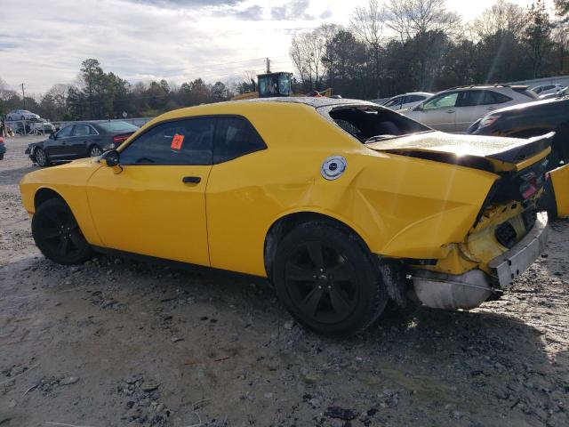 2C3CDZAGXJH265494 - 2018 DODGE CHALLENGER SXT YELLOW photo 2