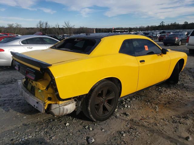 2C3CDZAGXJH265494 - 2018 DODGE CHALLENGER SXT YELLOW photo 3