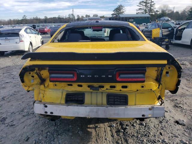 2C3CDZAGXJH265494 - 2018 DODGE CHALLENGER SXT YELLOW photo 6