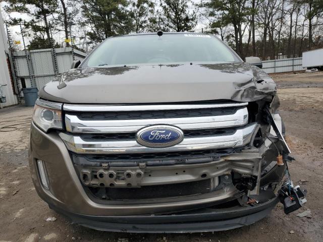 2FMDK3KC4EBB27453 - 2014 FORD EDGE LIMITED TAN photo 5