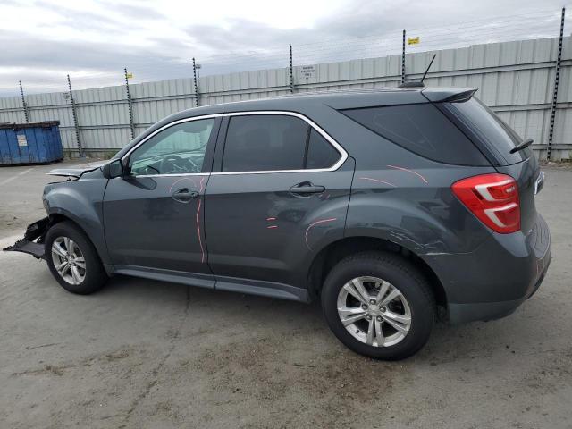 2GNALBEK1H1522564 - 2017 CHEVROLET EQUINOX LS Մոխրագույն լուսանկար 2