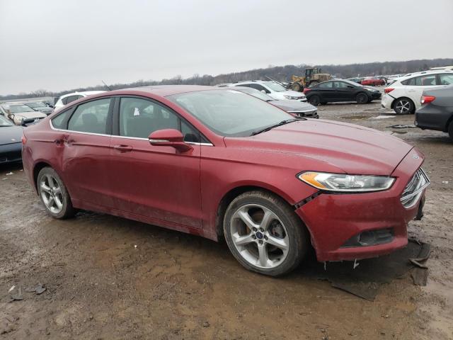 3FA6P0HD3ER184828 - 2014 FORD FUSION SE RED photo 4