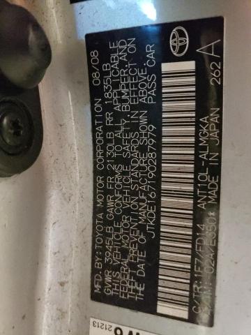 JTKDE167190287979 - 2009 TOYOTA SCION TC 银色 照片 12