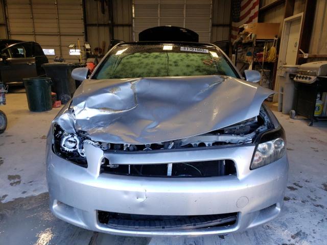 JTKDE167190287979 - 2009 TOYOTA SCION TC SILVER photo 5