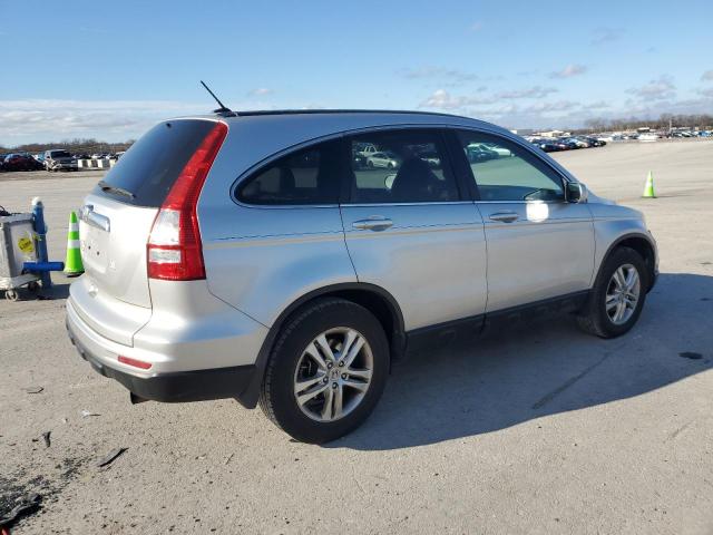 5J6RE3H77AL033468 - 2010 HONDA CR-V EXL SILVER photo 3