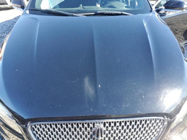 3LN6L5E91HR603956 - 2017 LINCOLN MKZ RESERVE შავი ფოტო 11