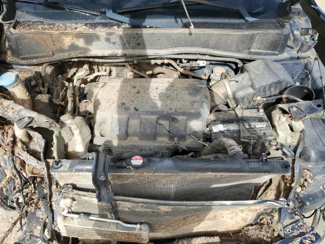 5FNYF4H56BB065206 - 2011 HONDA PILOT EXL BLUE photo 12