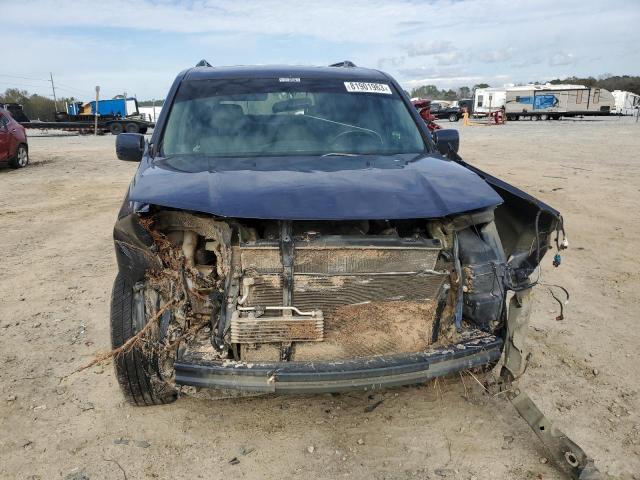 5FNYF4H56BB065206 - 2011 HONDA PILOT EXL BLUE photo 5